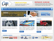 Tablet Screenshot of capnet.com.br